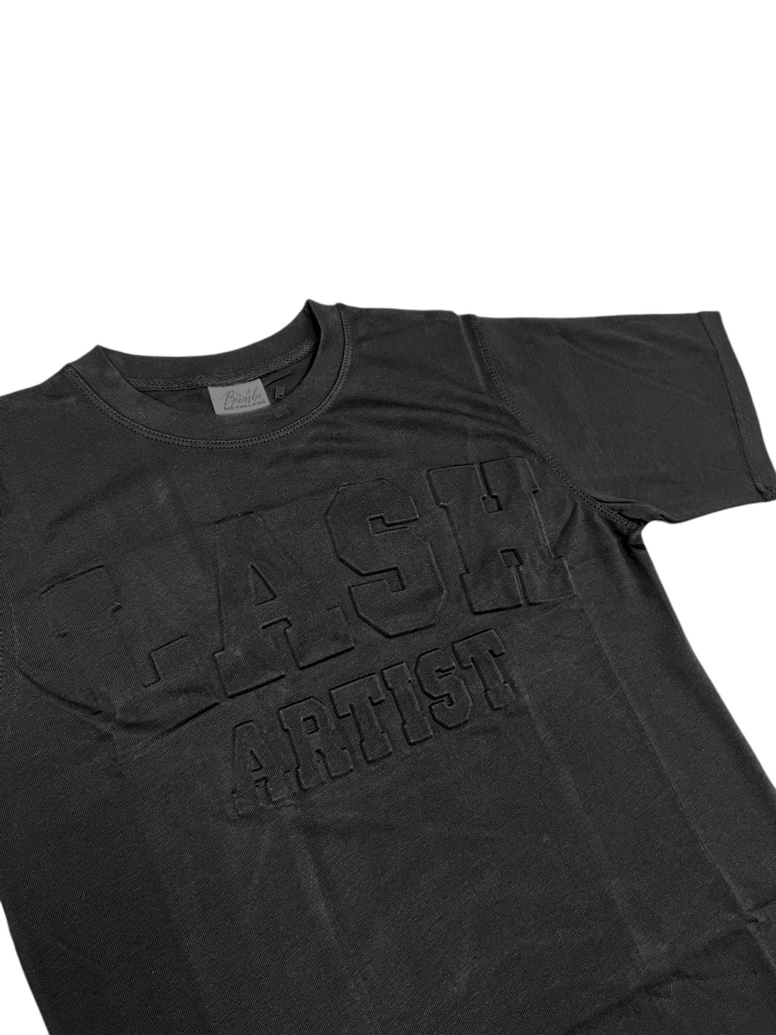 lash artist embossed t-shirt