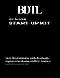 Cover of the Lash Business Start-Up Kit PDF by Bambi Did the Lash