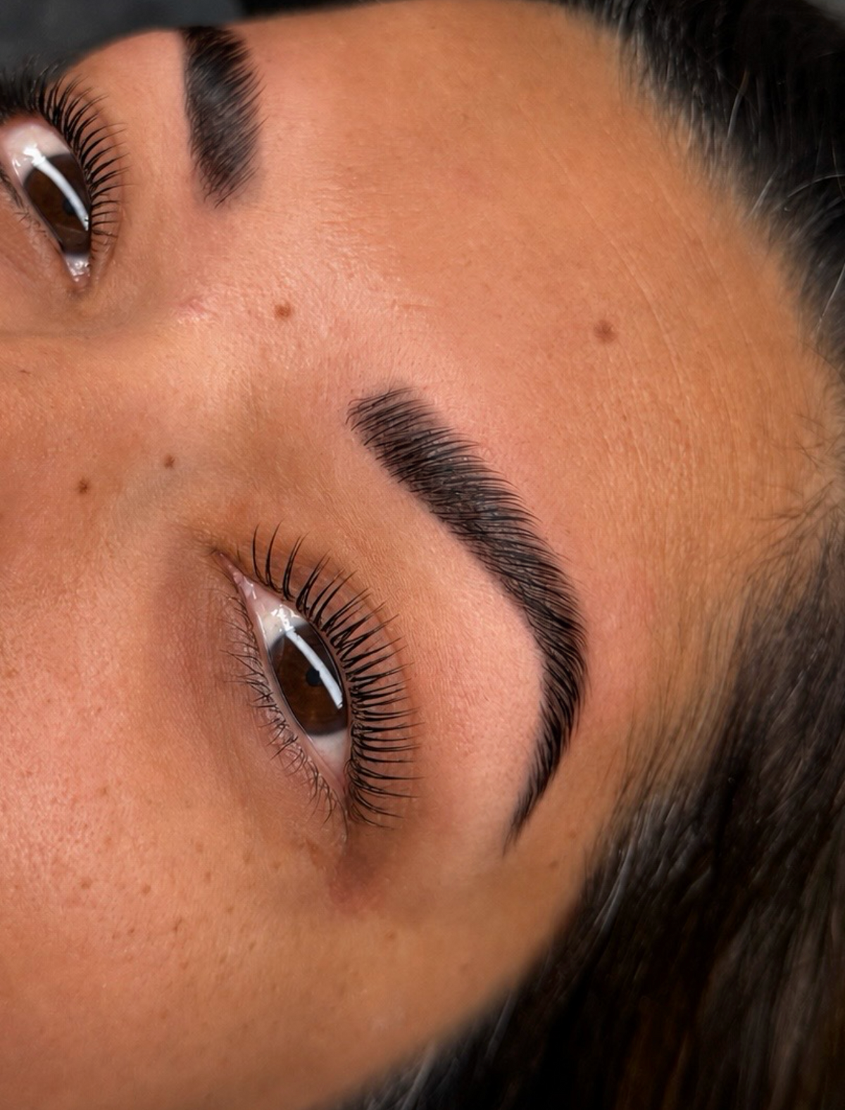 Brow Lamination, Wax and Tint