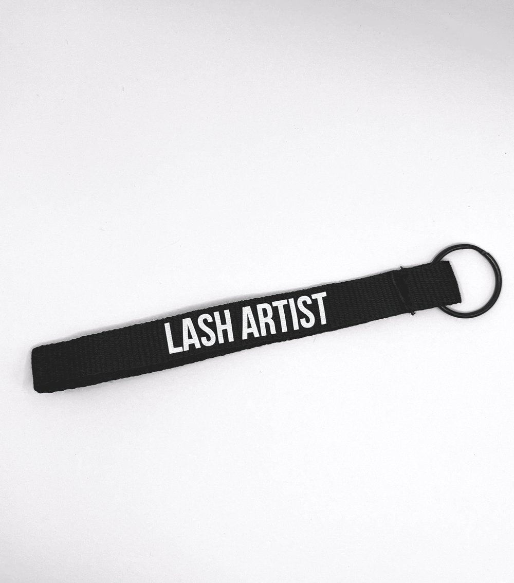 lash artist keychain